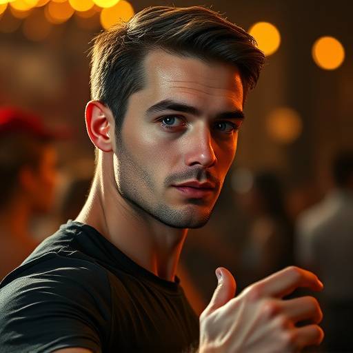 Portrait of Ben Carter, Dance Instructor